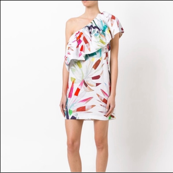 Mara Hoffman Dresses & Skirts - Mara Hoffman one shoulder dress EUC